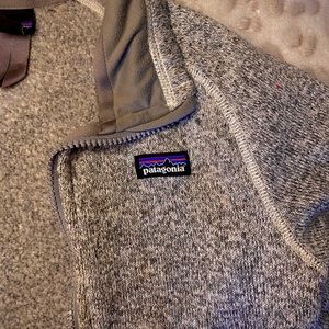 SOLD Patagonia grey Youth XL zip up jacket